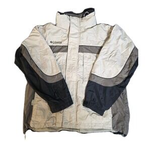 Vintage Columbia Men's Jacket 1990s Medium Cool Design Vtg 90s